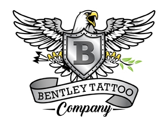 Bentley Tattoo Company logo design by MAXR