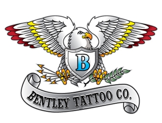 Bentley Tattoo Company logo design by logoguy