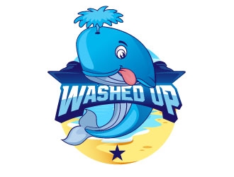 Washed Up logo design by Suvendu