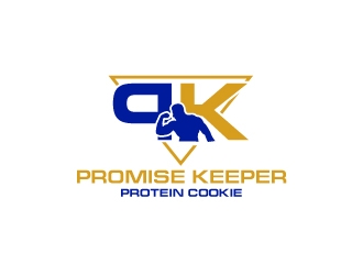 Promise Keeper protein cookie logo design by uttam