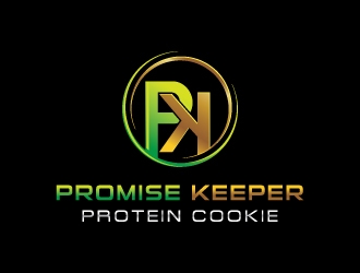 Promise Keeper protein cookie logo design by Suvendu