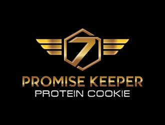 Promise Keeper protein cookie logo design by Suvendu