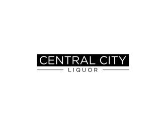 Central City Liquor  logo design by salis17