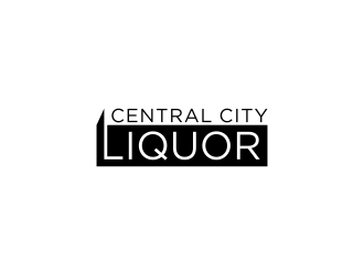 Central City Liquor  logo design by salis17