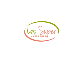 Les Super Mams du 16 logo design by bricton