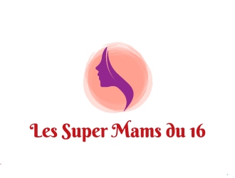 Les Super Mams du 16 logo design by kasperdz