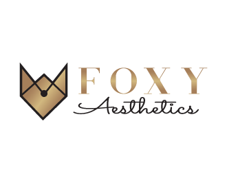 FOXY aesthetics logo design by bluespix