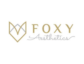 FOXY aesthetics logo design by bluespix