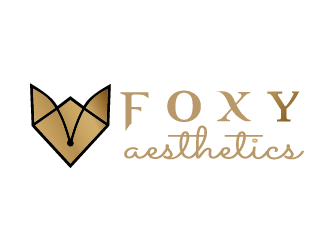 FOXY aesthetics logo design by axel182