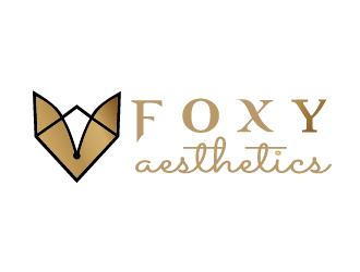 FOXY aesthetics logo design by axel182