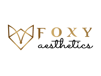 FOXY aesthetics logo design by axel182