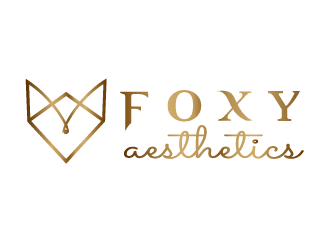 FOXY aesthetics logo design by axel182