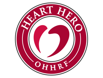 Heart Hero Grateful Patient Program for the Oklahoma Heart Hospital Research Foundation logo design by aldesign