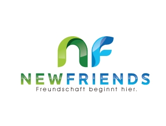 NewFriends (company name) Freundschaft beginnt hier. (Slogan) logo design by REDCROW