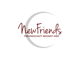 NewFriends (company name) Freundschaft beginnt hier. (Slogan) logo design by sheilavalencia