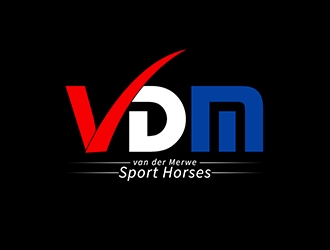 VDM (van der Merwe) *van der is not capitalized* logo design by XyloParadise