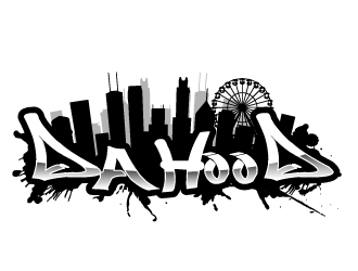 Da Hood logo design by ElonStark