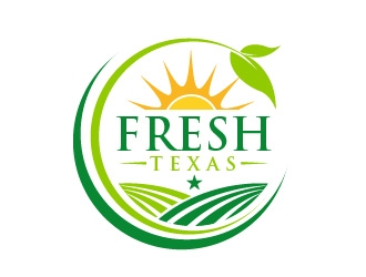 Fresh Texas logo design by usef44