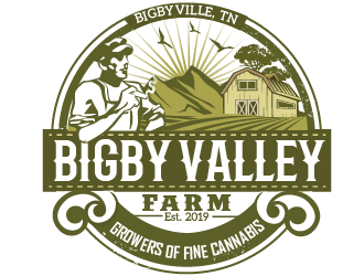 Bigby Valley Farms logo design by THOR_