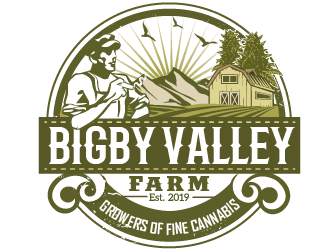 Bigby Valley Farms logo design by THOR_