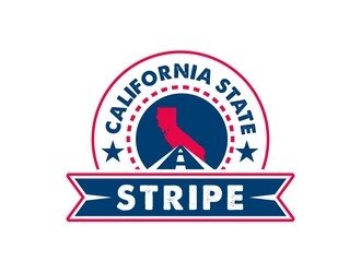California State Stripe logo design by ksantirg