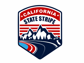 California State Stripe logo design by cgage20