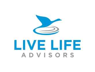 Live Life Advisors logo design by cikiyunn