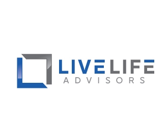 Live Life Advisors logo design by REDCROW