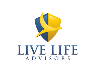 Live Life Advisors logo design by ekitessar