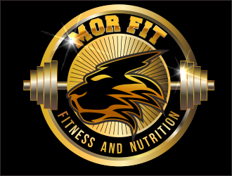 Mor Fit logo design by bosbejo