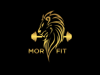 Mor Fit logo design by santrie