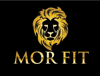 Mor Fit logo design by ElonStark