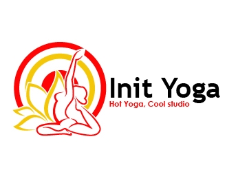 Init Yoga logo design by dorijo