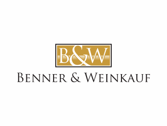 Benner & Weinkauf logo design by Editor