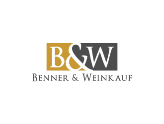 Benner & Weinkauf logo design by akhi
