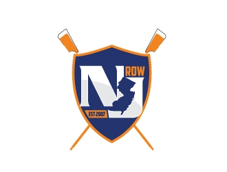 Row New Jersey or Row NJ logo design by desynergy