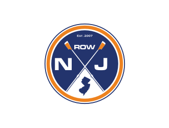 Row New Jersey or Row NJ logo design by ohtani15