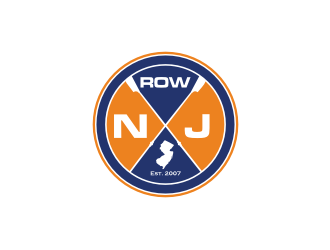 Row New Jersey or Row NJ logo design by ohtani15