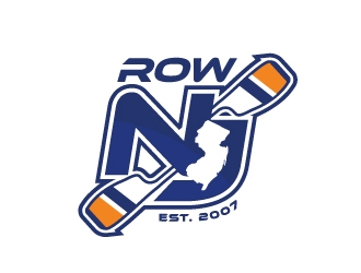 Row New Jersey or Row NJ logo design by desynergy