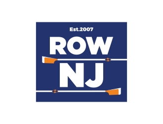 Row New Jersey or Row NJ logo design by aura