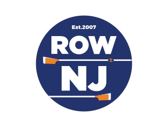 Row New Jersey or Row NJ logo design by aura
