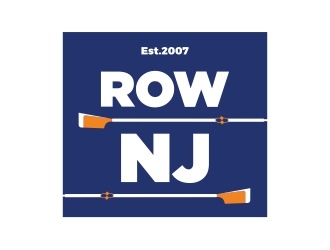 Row New Jersey or Row NJ logo design by aura