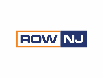 Row New Jersey or Row NJ logo design by afra_art