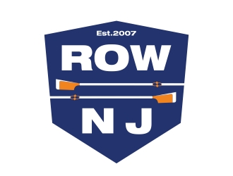 Row New Jersey or Row NJ logo design by aura