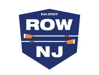 Row New Jersey or Row NJ logo design by aura