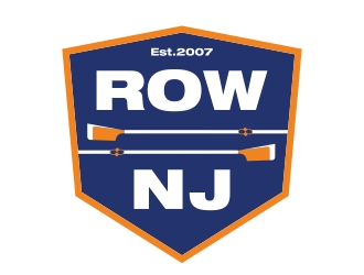 Row New Jersey or Row NJ logo design by aura