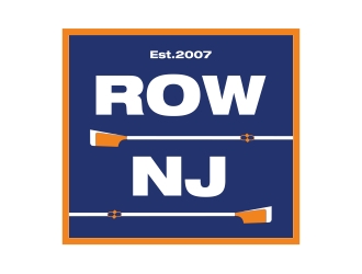 Row New Jersey or Row NJ logo design by aura
