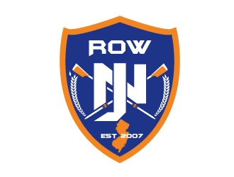 Row New Jersey or Row NJ logo design by REDCROW