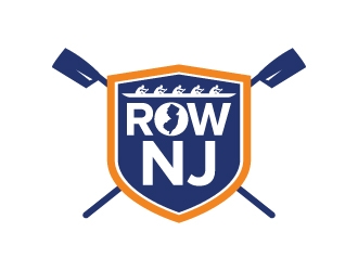 Row New Jersey or Row NJ logo design by jaize