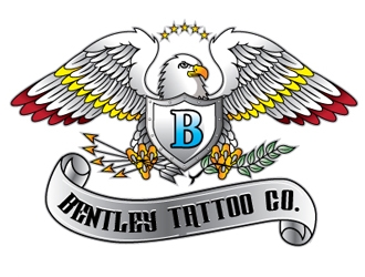 Bentley Tattoo Company logo design by logoguy